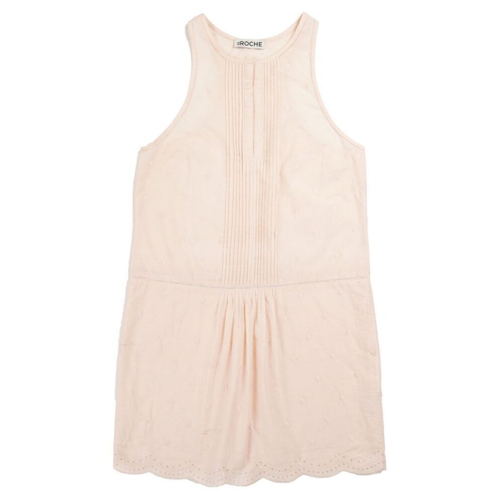 St. Roche Agnes 100% Organic Cotton Dress in Baby Pink NWT Size Medium